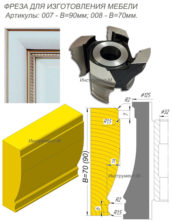 ����� ������� ��� ����� � �������� ������������ ������� B=70 / 90 ��